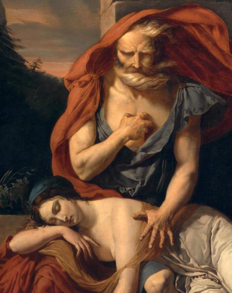 Fulchran-Jean Harriet (1776 -1805)   "Oedipus in Colon"   1798