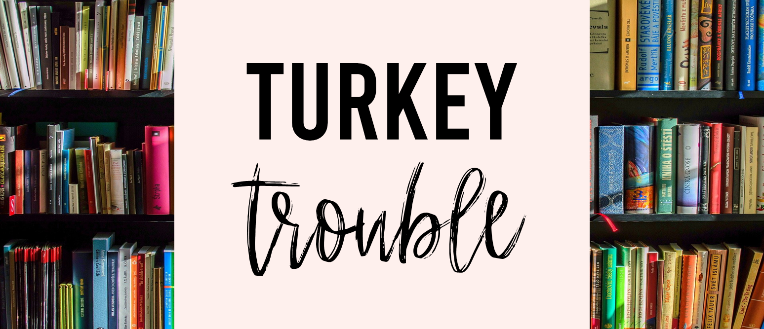 Turkey Trouble book activities unit with printables, literacy companion activities, reading worksheets, and a craft for Thanksgiving in Kindergarten and First Grade