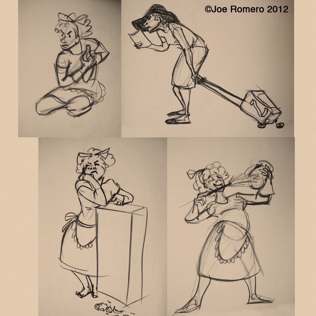 Gesture Drawing Animation