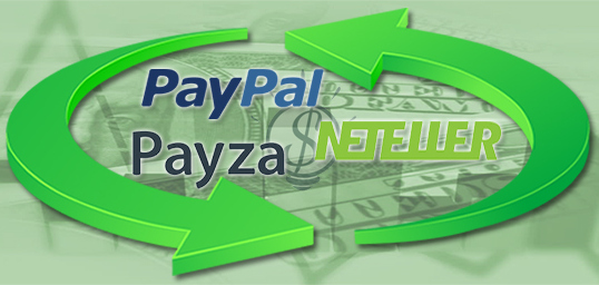 troca trocar dinheiro money paypal payza neteller processador exchange ganha ganhar