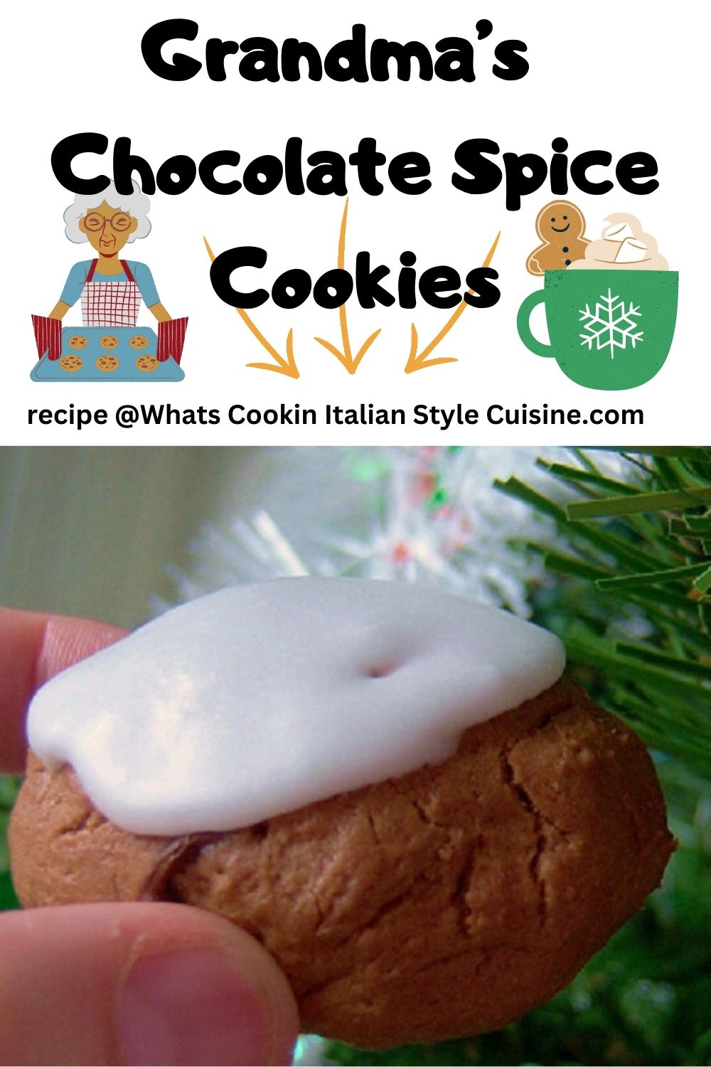 pin for later chocolate meatball cookies