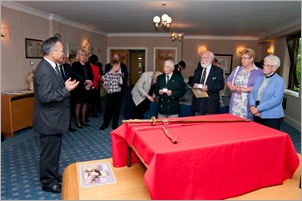 Mr Nakayama explains the efforts to locat the family 2011 ©JAttle-5