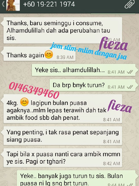 fieza lalaa: Testimoni jamu surut ayu