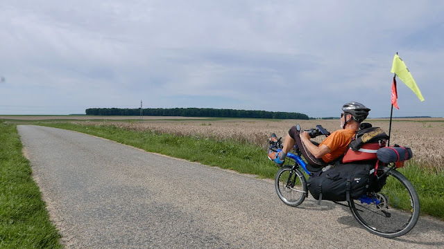 Voyage à vélo couché