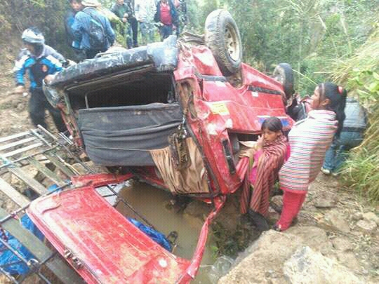 MAL ESTADO DE CARRETERA EN MIRAFLORES HABRÍA OCASIONADO ACCIDENTE