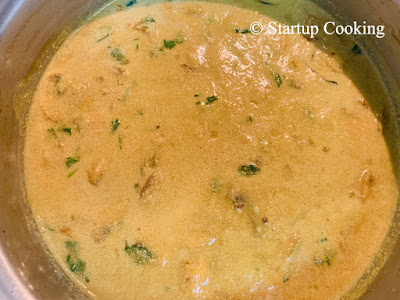 mushroom kurma