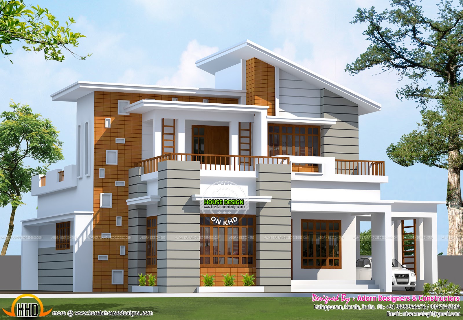 Indian House Outlook Design \u2013 Modern House