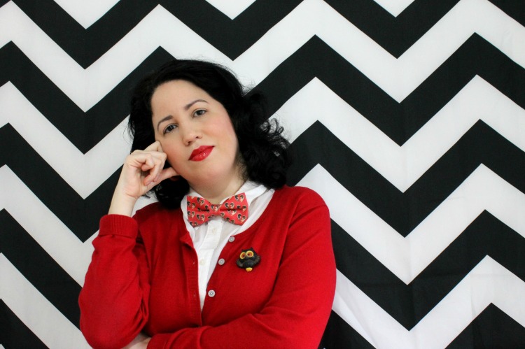 A Vintage Nerd, Twin Peaks Fashion, Vintage Fashion Blog, Retro Fashion Bowties, Pop Culture