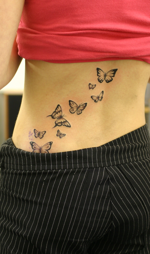 Butterfly Tattoo Style for Girls