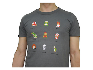 club nintendo mario t-shirt 550 coins