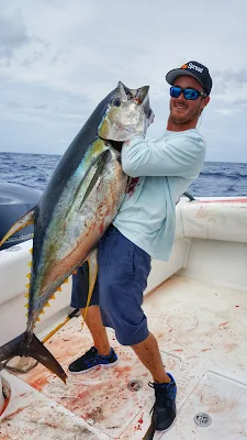 yellowfin tuna fishing in the spread Louisiana venice josh howard deep south charters