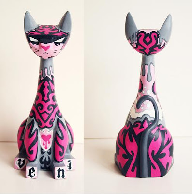 Argonaut Resins - Veni Hand Painted Custom Tuttz Resin Figure by Emily Bee