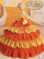 PATRON GRATIS VESTIDO BARBIE DE CROCHET