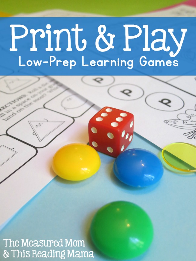 Low Prep Learning Games
