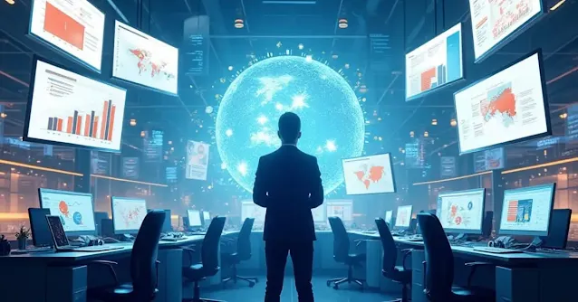 Real-time data analytics and global marketing insights in a digital environment