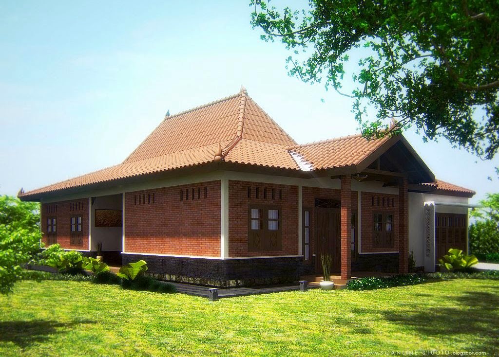  Desain  Rumah  Joglo Bergaya Modern  di Jawa  Tengah Konsep 