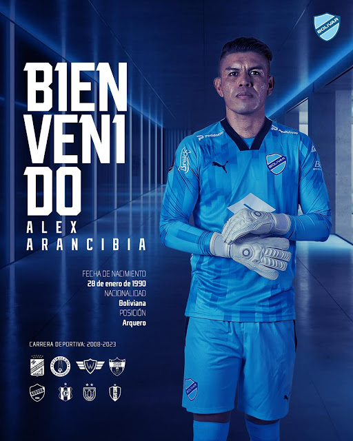 ¡Bienvenido al Club Bolívar, Alex Arancibia!