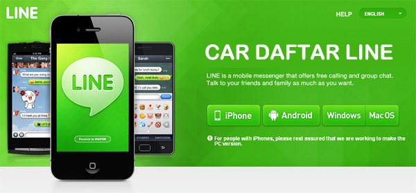 Cara Mendaftar Akun Line di PC