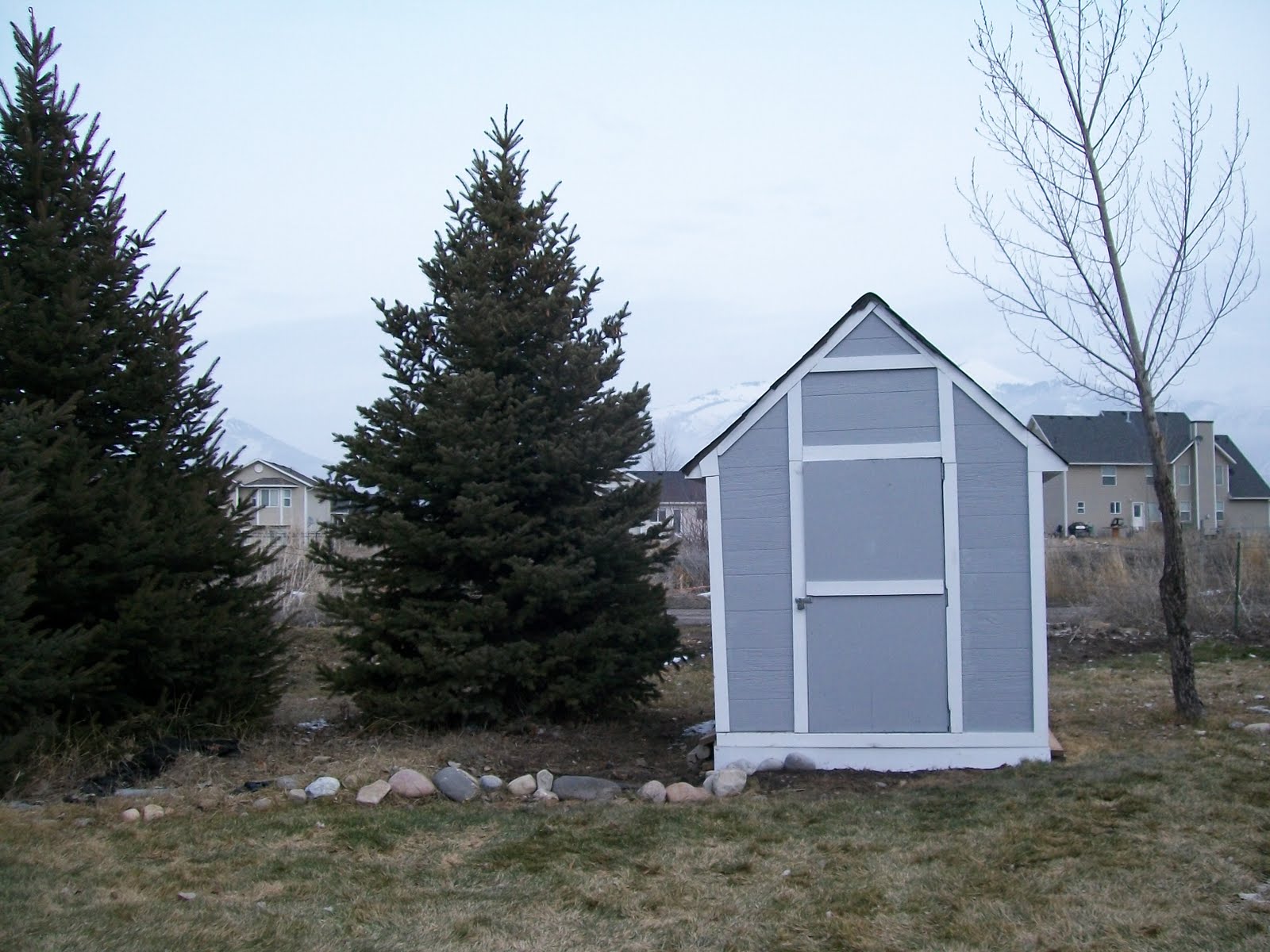 For Sale: 6x8' Storage Shed/Play House and Back Yard