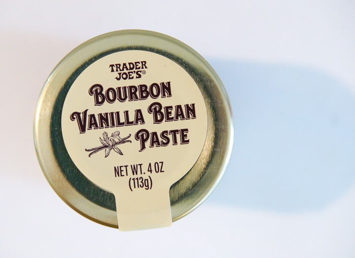 Trader Joe's Bourbon Vanilla Bean Paste lid top