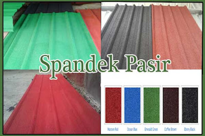 PABRIK ATAP SPANDEK PASIR, TOKO ATAP SPANDEK PASIR, DISTRIBUTOR ATAP SPANDEK PASIR, SUPPLIER ATAP SPANDEK PASIR, JUAL ATAP SPANDEK PASIR