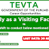 TEVTA Punjab Seeks Visiting Faculty Instructors in High-Demand Fields