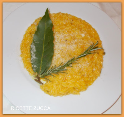 risotto con zucca