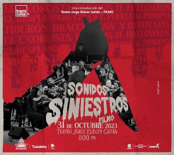 SONIDOS SINIESTROS “Un concierto de Halloween” | Teatro Jorge Eliécer Gaitán
