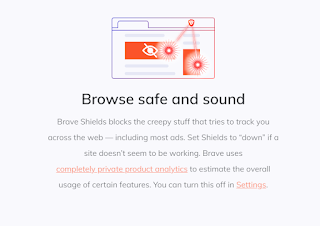 As currently referenced, one of the fundamental elements of Brave Browser is the security setting. Right to one side of the location bar, you'll see a little symbol that will show you the number of promotions your program that is