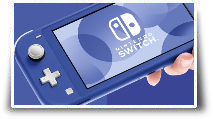 La Nintendo Switch Lite en version Bleu