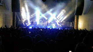 Walk the Moon band on stage at Palace Theater