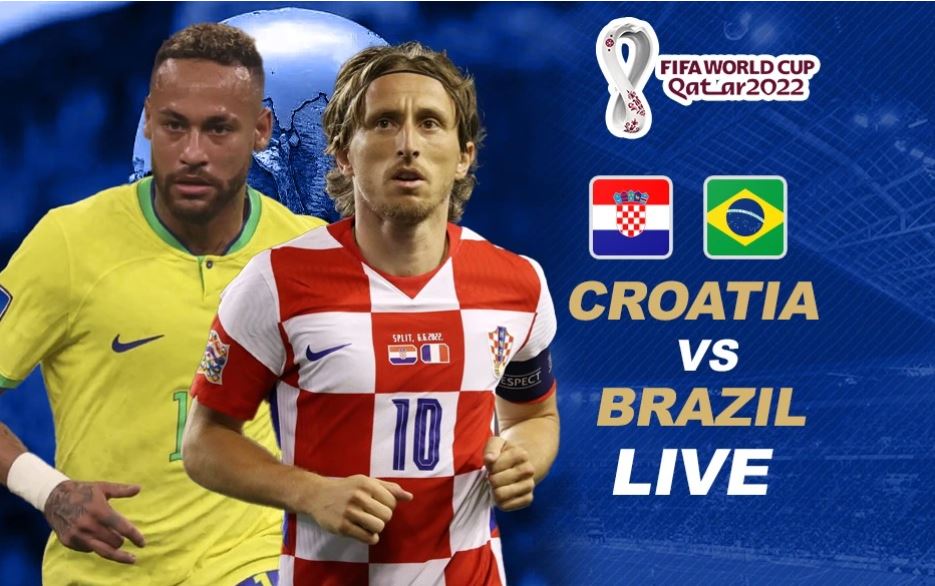 ব্রাজিল বনাম ক্রোয়েশিয়া লাইভ খেলা - Brazil Vs. Croatia Live FIFA World Cup 2022