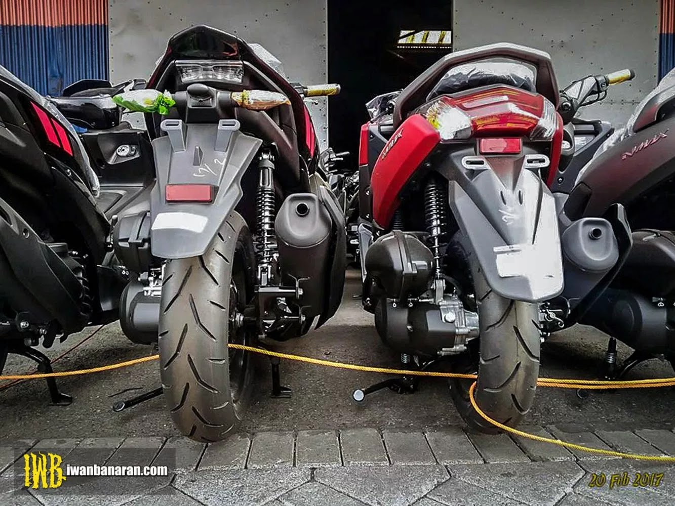 Download Kumpulan 72 Modifikasi Yamaha Aerox Ban Besar Terbaru