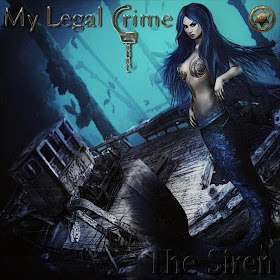 Metal album cover sexy mermaid