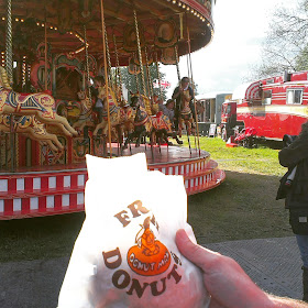 Donuts at the fairground