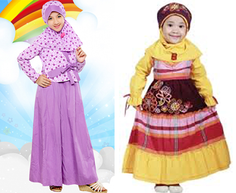 Model Baju Muslim Anak Keke Terbaru 2019