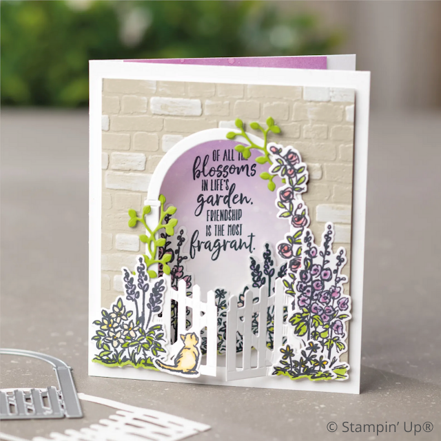 Graces Garden Gateway Stampin Up