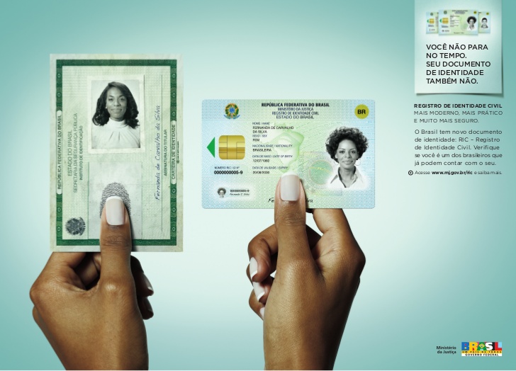 Novo Registro de Identidade Civil (RIC): Agosto 2013