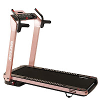 Sunny Health & Fitness Asuna SpaceFlex 7750P Electric Treadmill (Pink), features reviewed, home treadmill with slim-folding deck