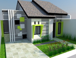 Desain Rumah Kecil Unik Era Modern 2016 4