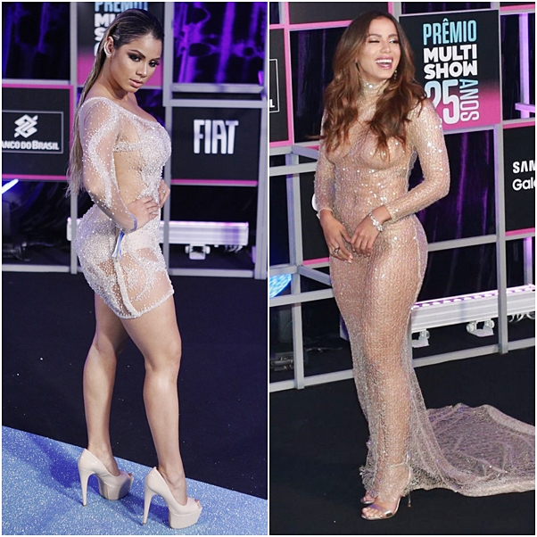 Looks do Prêmio Multishow 2018 anitta e lexa