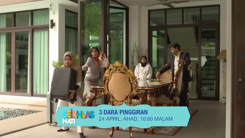 3 Dara Pinggiran (TV3) | Sinopsis Telefilem