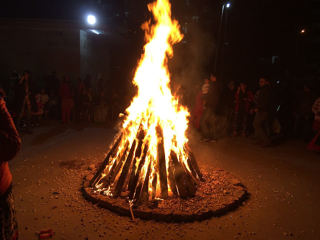 Lohri in Noida, full of Jubilancy