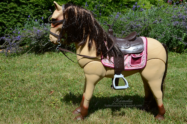 18" doll horse