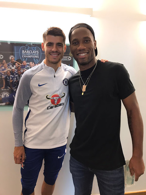 Didier Drogba returns to Chelsea [PHOTOS]