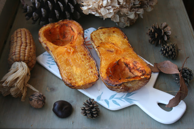 calabaza asada El Ágora de Ángeles