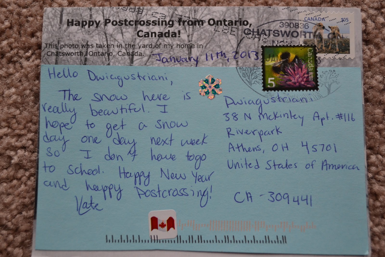 My Postcrossing's Postcards (I)
