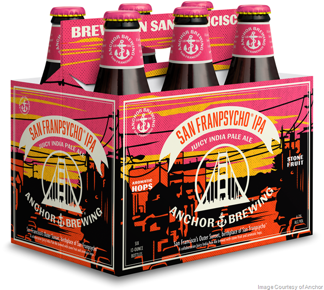 Mybeerbuzz .com Highlights Anchor Steam 19.2oz Cans, San Franpsycho IPA & Brewers’ Pale Ale
