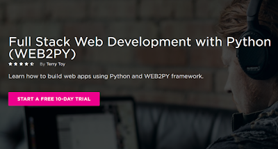 best Pluralsight course to learn Full stack web development using Python