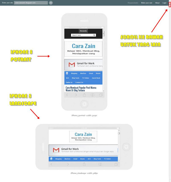 Cara Melihat Tampilan Blog Versi Mobile Di PC/Laptop Terbaru